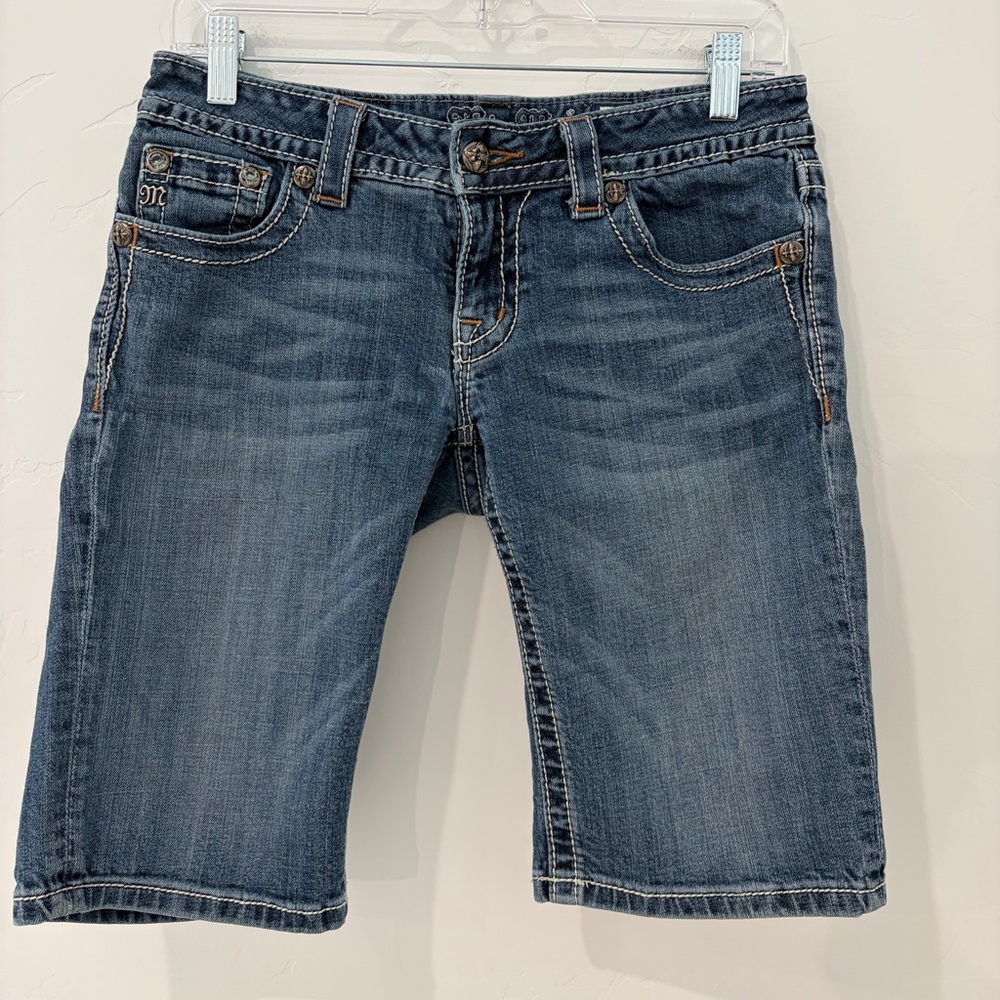 Denim Bermuda Shorts - Blue Wash